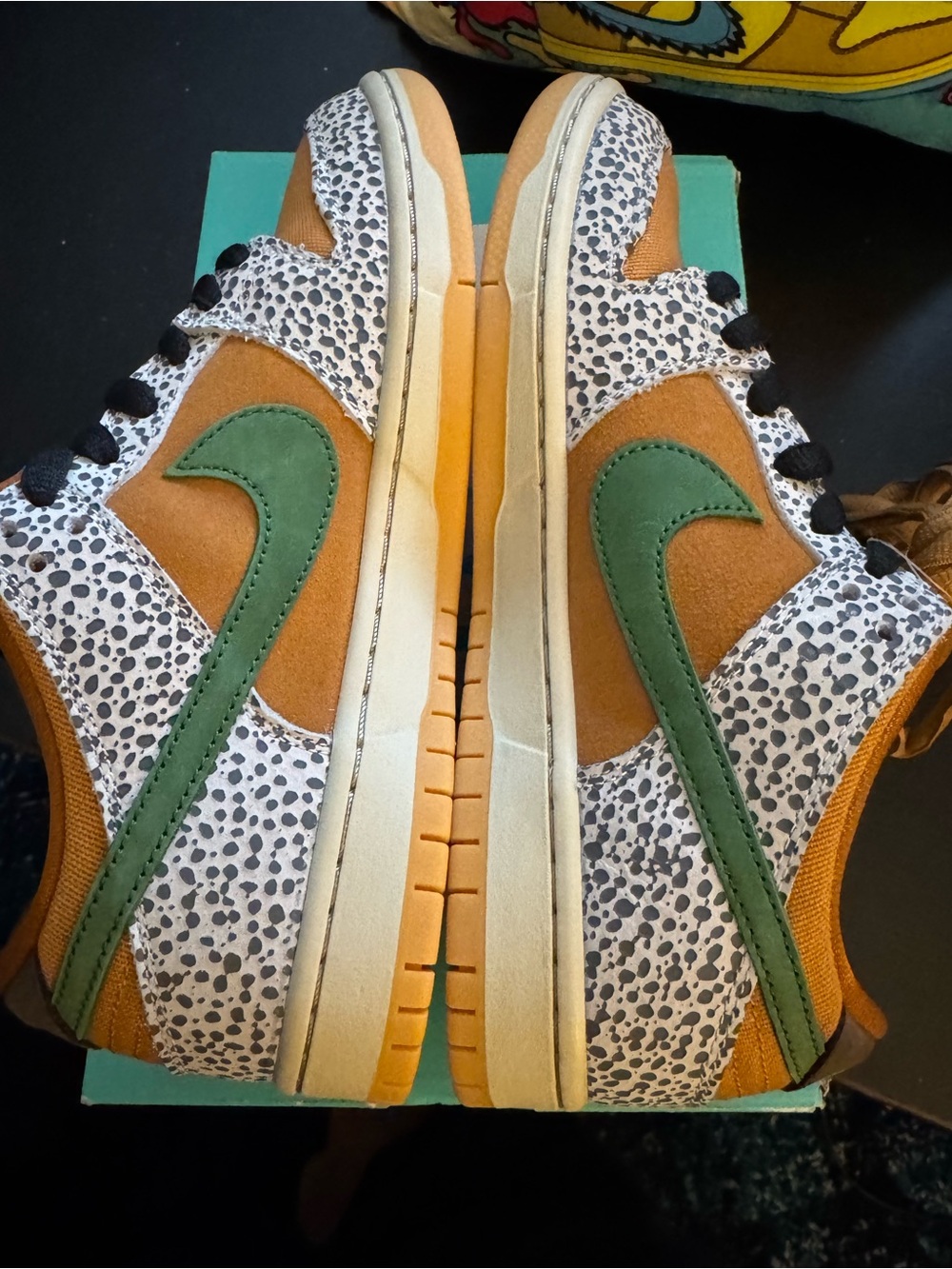Authenticated Nike SB Dunk Low Safari, Size 8 Men’s/9.5 Women’s. Brand New - Picture 8 of 10